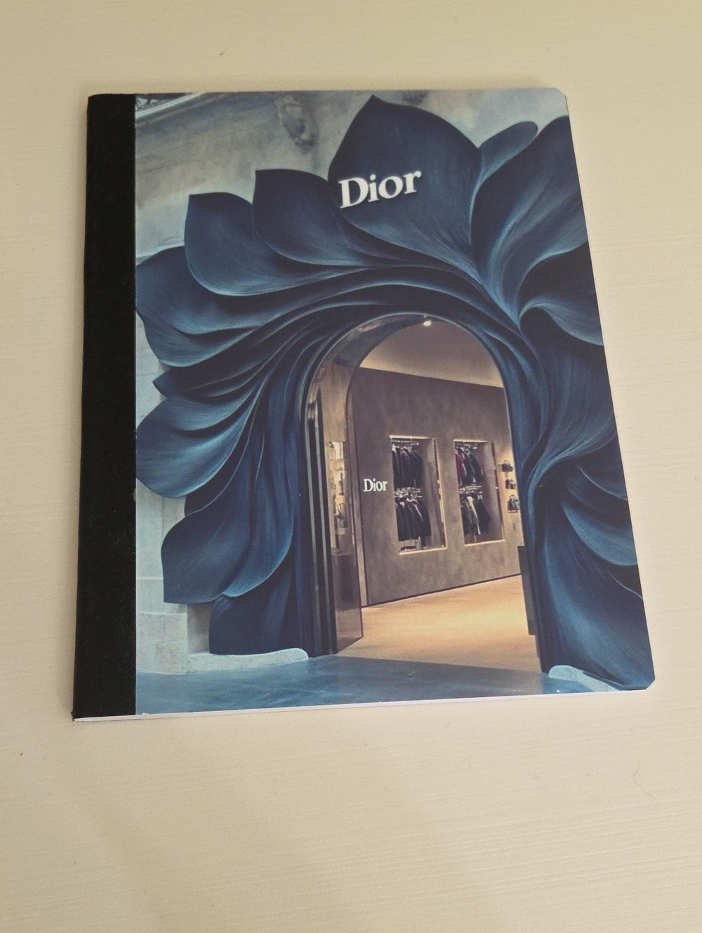 Copy NEW Dior Blue Floral Arch Notebook